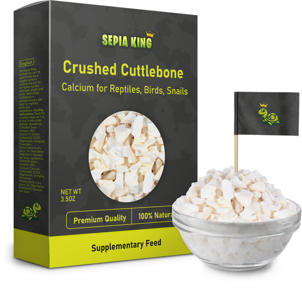 Cuttebone Sepia King Crushed Cuttlebone - No waste or remnants - high quality cu